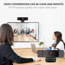 2K USB Webcam with Mic Microphone for Video Calling Conference Skype Gaming