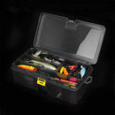 Double Layer PP Plastic Fishing Tackle Lure Bait Hook Storage Box Case