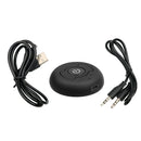 Black Wireless Multi Points Bluetooth Audio Transmitter Splitter Music Adapter
