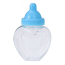 1pcs Baby Shower Party Favours Decoration Candy Filling Bottles (Blue) E9V7