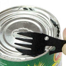 1pcs Stainless Steel Multi-Tool Spoon Fork Bottle Opener Outdoor Survival T T7S9
