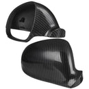 2Pcs Carbon Fiber Rearview Mirror Cover Replacement for Golf 5 MK5 2008-201