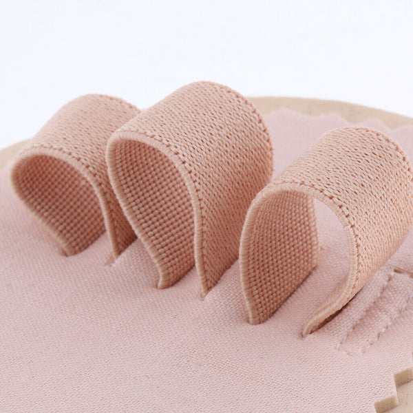 1 Pair Overlapping Toe Crooked Hammer Toes Triple Straightener Corrector Pads
