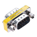 RS232 DB9 Male to Male Serial Port Extender Adapter Converter Connector