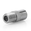 2x RF Coax F Female to F Female TV Antenna Coaxial Connector 9.5TV Coaxial Plug