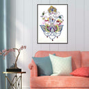5D DIY Special Shaped Diamond Painting Elephant Trunk Buddha Embroidery Kit