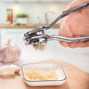 New Stainless Steel Kitchen Tool Gadget Ginger Garlic Press Nut Cracker Crusher