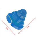 10* T4.7 T5 Blue Neo Wedge LED Bulb Dash Climate Control Instrument Light Lamps