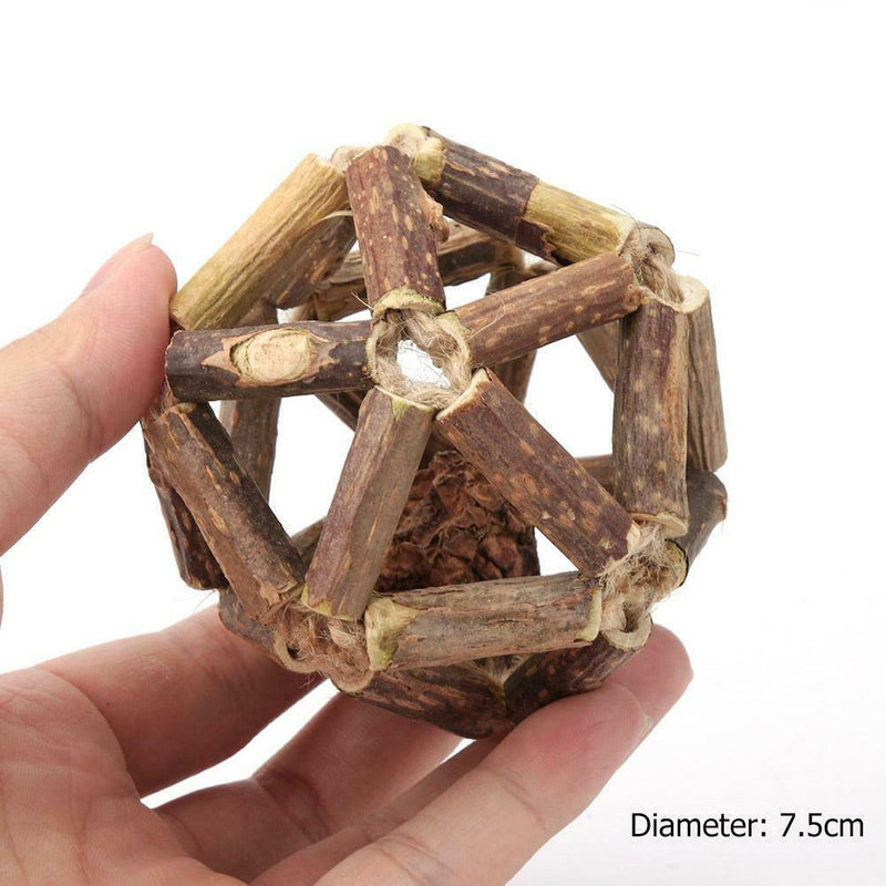 Cat Natural Silvervine Ball Kitten Cleaning Teeth Molar Toothpaste Toys