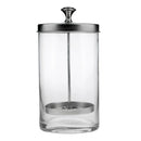 Disinfection Empty Germicide Jar for Salon Combs 17x8.5cm & Neck Paper