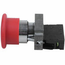 22mm NC Red Mushroom Momentary Push Button Switch 600V 10A ZB2-BC42