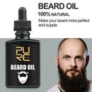 Beard Growth Oil Organic Men Hair Growther Mustache Grow Beard U1G6