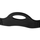 2Pc Black Standard Rubber Fin Strap Scuba Diving -Universal Fits Most Fins L