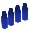 4x Blue Beer Cooler Beverage for Christmas Wedding Party Decor Presents