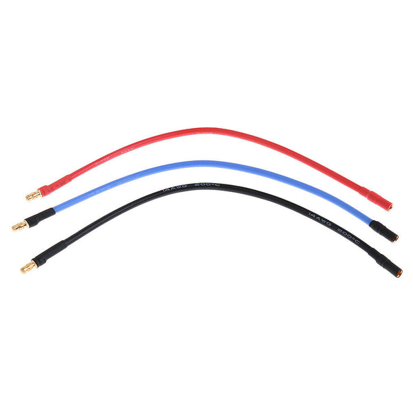 4.0/3.5mm Connectors RC Car Boat Brushless Motor ESC Extension Cable Wire