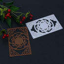 Window Grille DIY Metal Stencil Scrapbook Embroidery Craft Cutting Die