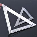 2Pieces 150mm 200mm length Triangle Ruler 90 Degree Square Stainless Steel