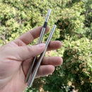 Portable Stainless Steel Chopsticks with Pouch Outdoor Foldable Chopsticks
