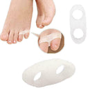2pc Comfortable Silicone Gel Little-Toe Valgus Corrector Straightener; Sepa A6F3