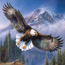 4 Pack Eagle Tiger DIY 5D Diamond Painting Kits Full Drill Cross Stitch Decor