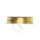 Ribbon Roll 22 m Metal Wire for Jewelry Making Artisanal project 0.3 mm- Go W4K3