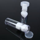 2 Pcs 25mm Round Clear Plastic Coin Fits Quarter Dollar Storage Tubes ScrewSEAU