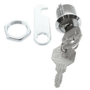 18.5mm Thread Metal Tubular Cam Lock for Cabinet Drawer Tool Box V9L2
