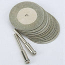 10Pcs Accessories 35mm Diamond Cutting Disc for Metal Grinding Wheel Disc M