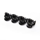 Fashion Women 12pcs Black Plastic Mini Hairpin 6 Claws Girls Hair Clip Clamp NEW