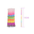 24x Multicolor Rainbow Watercolor Pen Refill Students Stationery School