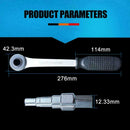 10-21mm Stepped Radiator Spanner With Ratchet Radiator Wrench Valve Ratchet L9A8