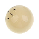 Billiard Practice Cue Ball Black Dot Pool Cue Training Ball, 2 1/4'' (57mm)