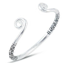 Women/Mens Fashion Hoop Carved Cuff Bangle Wristband Bracelet Chic Jewelry Gift