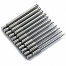 11 Pieces 1/4 Inch Hex Shank T6-T40 4 Inch Length S2 Steel Torx Security He Y3B2