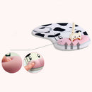 New Skid Resistance Memory Foam Comfort Wrist Rest Support Mouse Pad Cow