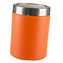 Stainless Steel Chocolate Cocoa Flour Shaker Icing Sugar Powder Orange