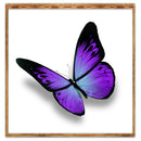 5D DIY Diamond Painting Purple Butterfly Cross Stitch Embroidery Rhinestone