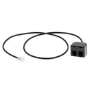 Telephone Cord RJ9 4P4C Male to RJ9 Female Plug Jack Adapter Cable 25cm