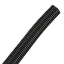 2 Meter 25mm Outer Dia Plastic Wave Type Split Loom Tubing Conduit