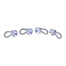 10pcs DIY Collar Extension Button Jeans Lengthen Buckle Accessories