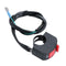 1pc Universal Motorcycle Handlebar ON-OFF Button LED Headlight Switch