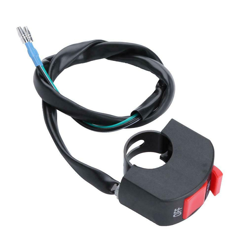1pc Universal Motorcycle Handlebar ON-OFF Button LED Headlight Switch