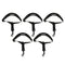 5 Pcs. Saxophone Belt for Soprano, Tenor And Alto Saxophone, Adjustable
