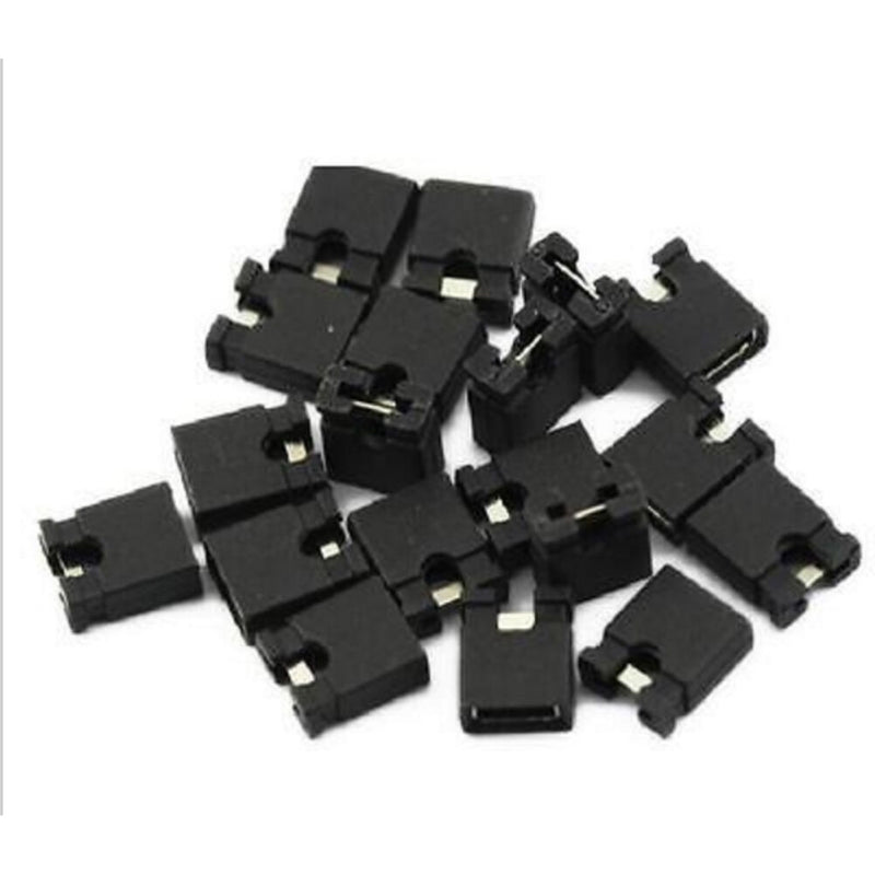 100pcs 2.54mm Jumper Cap Mini Jumper Short Circuit Cap Connection 2.54mm Gw