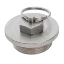 Stainless Steel Beer Keg Lid Threaded Homebrew Beer Growler Keg Lid Cap