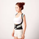 Back Brace Support Posture Corrector Back Corset Spine Lumbar Shoulder Brac P8U4