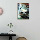 DIY Full Drill Diamond Painting Crane Cross Stitch Embroidery Mosaic Kit