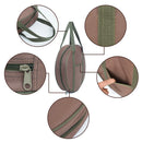 Brown Keepnet / Stink Bag With Zipped Top & Side
