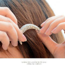 Womens Beauty Crystal Moon Hair Clip Jewelry Rhinestone Headwear Hairpin Gift