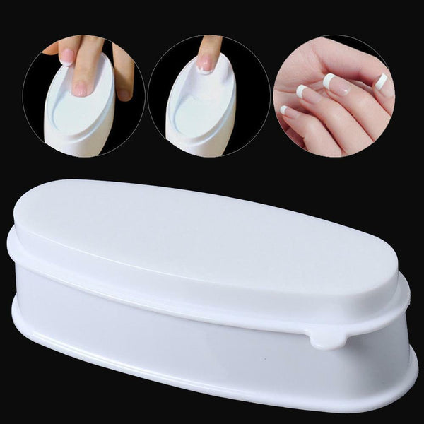 Nail Art Container Storage Box French Dipping Acrylic Powder  Manicure 2019